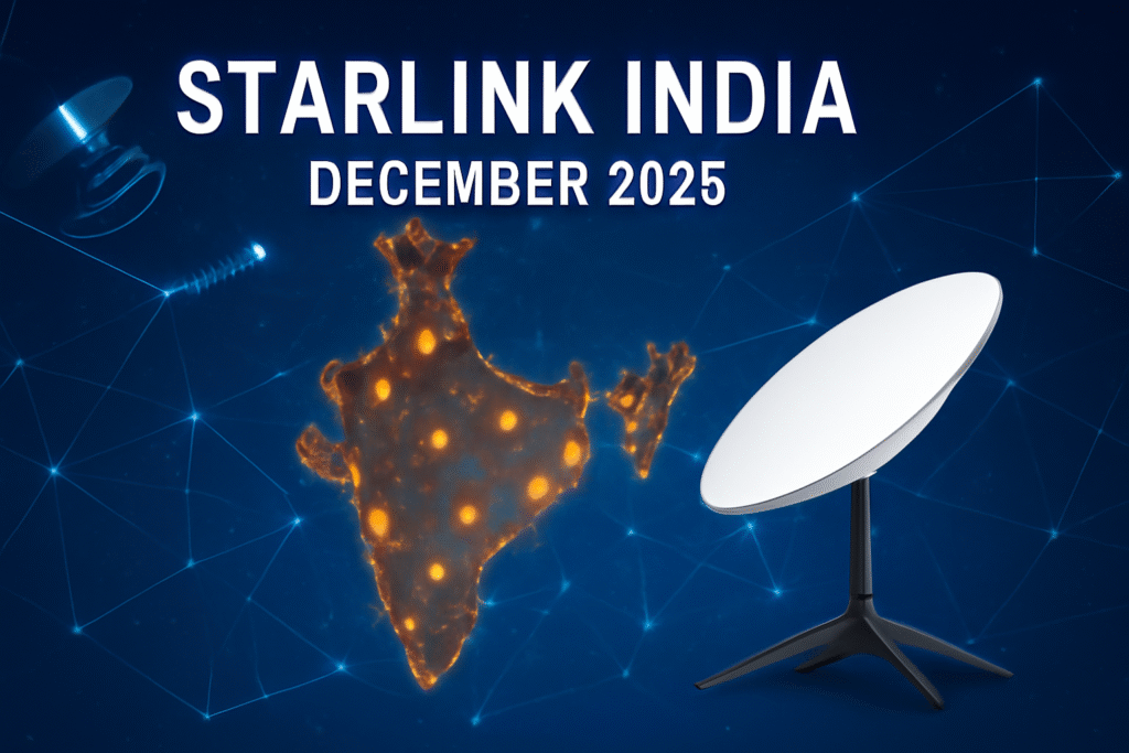 Starlink to Launch in India by December 2025 After Securing Final Approvals