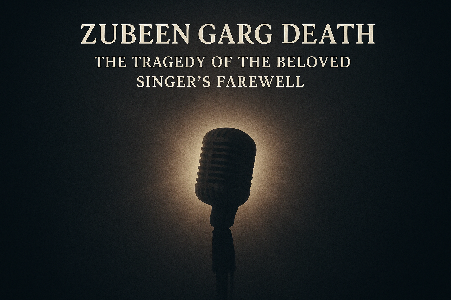Zubeen Garg Death: The Tragedy of the Beloved Singer’s Farewell